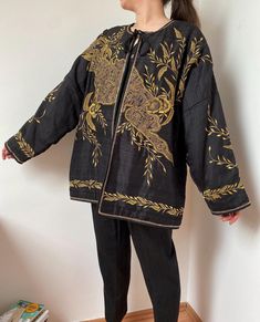 This Womens Jackets & Coats item by katapultstorevintage has 20 favorites from Etsy shoppers. Ships from Hungary. Listed on Jun 21, 2024 Winter Outerwear With Gold Embroidery And Long Sleeves, Ceremonial Long-sleeve Outerwear With Floral Embroidery, Ceremonial Long Sleeve Outerwear With Floral Embroidery, Traditional Silk Outerwear For Spring, Ceremonial Winter Outerwear With Gold Embroidery, Silk Outerwear With Intricate Embroidery For Spring, Gold Embroidered Long Sleeve Outerwear, Embroidered Long Sleeve Silk Outerwear, Gold Outerwear With Long Sleeves And Gold Embroidery