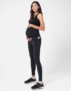 Super stretch & superb back support, you'll LOVE Seraphine's Black Bump & Back Support Maternity Leggings for work outs & everyday wear. Leggings For Work, Bump Style, Maternity Style, Maternity Leggings, Work Outs, Back Support, Active Leggings, Little People, Maternity Fashion