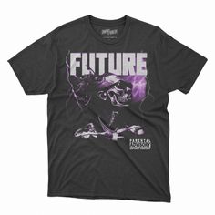 Introducing our exclusive Future Signature Tee, a fusion of contemporary style and hip-hop culture. Crafted with premium cotton blend fabric, this tee features a trendy and captivating image of Future, the renowned rapper and trendsetter, alongside his unmistakable signature. Bold yet refined, the design captures Future's iconic presence and unique fashion sense, making it a must-have for fashion-forward individuals and avid fans alike. Whether you're hitting the streets, attending a concert, or Cotton T-shirt With Front Print For Streetwear, Graphic Print T-shirt For Streetwear, Pop Culture Streetwear Shirt With Letter Print, Hip Hop Graphic Print T-shirt For Streetwear, Trendy Streetwear Shirt With Front Print, Trendy Front Print Shirt For Streetwear, Relaxed Fit Shirt With Front Print For Streetwear, Crew Neck Graphic Design Streetwear T-shirt, Graphic Design Crew Neck T-shirt For Streetwear