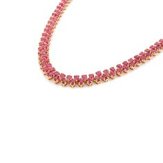 This exquisite choker necklace features a stunning 10.86ctw pear-cut ruby gemstone, radiating a deep, rich red hue. Designed for women with a taste for elegance, the necklace beautifully encircles the neck, making a bold and luxurious statement. Perfect for special occasions, this piece exudes timeless sophistication and grace. Ruby improves mental strength. Designed with a pear cut ruby set in prong settings making a necklace to make you stand out of the crowd. This is a perfect July birthstone necklace, Grandma Gift, Bridal Shower Gift, Mom Gift, Gift For Sister, Mother Daughter Gift, Bride To Be Gift, Bridesmaid Gift, Anniversary Gift, Friendsgiving Gift, Engagement Gift, Wedding Gift, Mother's Day Gift or any Holiday Gift for Mother, Sister, Daughter, Grandma, Fiancé, Girlfriend, Valen Luxury Pear-shaped Ruby Jewelry, Pink Ruby Necklace For Party, Classic Formal Necklace With Lab-created Ruby, Formal Pear-shaped Ruby Necklace, Elegant Necklace With Prong Setting And Lab-created Ruby, Elegant Necklace With Lab-created Ruby And Prong Setting, Red Ruby Choker Necklace, Luxury Pink Ruby Necklaces, Formal Gemstone Choker Necklace