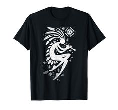 PRICES MAY VARY. Native Kokopelli fertility god, prankster, healer and story teller, Kokopelli is a source of wonder throughout the country for Ages. Kokopelli Native American T-Shirt for Men Women Kids to people who love Native American art symbolism and Proud of it. Kokopelli is the true American Southwest, dates back to over 3,000 years, It's the first petroglyphs that were carved. flute-playing kokopelli Casanova is a sacred figure to many Southwestern Native Americans. Lightweight, Classic Flute Playing, Native American Shirts, Native American T Shirts, Story Teller, True American, American Southwest, T Shirt Image, Tees For Men, Native American Art