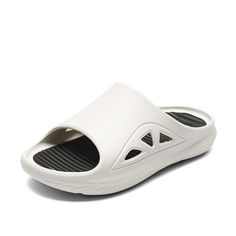 Category: Flip-Flops Age Range: Youth (18-40 Years Old) Style: Leisure Upper Material: EVA Sole material: EVA Style2: Open Toe Sole Craft: Injection moulded shoes Closure Type: Slip-on Cloud Slides, Semi Formal Shoes, Beach Couple, Beach Shower, Mens Skate Shoes, Mens Snow Boots, Men Beach, Big And Tall Outfits, Platform Sneaker