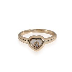 Chopard Happy Diamonds Heart Ring In 18k Yellow Gold 0.05 Ctw Yellow Gold / Fashion Ring Chopard Chopard Happy Diamonds, Diamond Heart Ring, Gold Rings Fashion, Fashion Ring, Gold Fashion, Diamond Heart, Fashion Rings, Heart Ring, Bag Lady