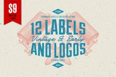 the logo for two labels and logos, with an image of suitcases on it