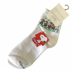 Ae Peanuts Christmas Boyfriend Sock White Christmas, Festive Design 64% Cotton, 33% Polyester, 3% Elastane Wash With Like Colors American Eagle Socks, Christmas Boyfriend, Beige Socks, Dad Socks, Fuzzy Boots, Navy Blue Mini Dress, Minnie Christmas, Knit Leg Warmers, Cozy Boots