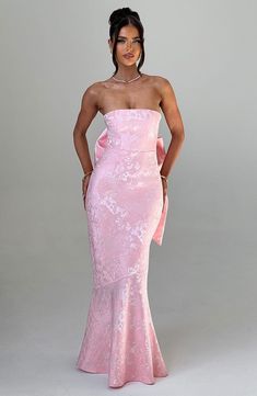 Felicity Maxi Dress - Blush – BABYBOO Bandeau Tops, Club Party Dresses, Ladies Gown, Dresses By Length