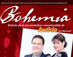 an advertisement for a dance company with a man and woman on the front, in spanish