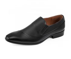 In the world of fashionable men's slip on dress shoes, Glade black stands out as a timeless work of art that skillfully synchronizes style with simplicity. These classic mens dress shoes by Amali redefine formal footwear for men, gifting a fresh take on the traditional notion of dressing to impress. Crafted with precision and designed with a focus on comfort, Glade men's slip on dress shoes proves that making a fashion statement doesn't mean sacrificing on ease. Whether you're off to the clubs o Footwear For Men, Slip On Dress Shoes, Slip On Dress, Black Dress Shoes, Black 13, Vintage Elegance, Style Savvy, Black Loafers, Formal Business