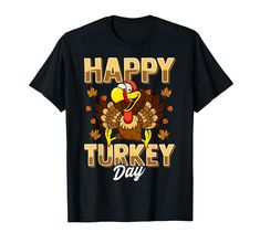 PRICES MAY VARY. Do You Love Turkey? Sounds Like You'd Have Fun Wearing This Happy Turkey Day Tshirt. Get One for Yourself Today. Know Someone Who Loves Turkeys? Would They Have Fun Wearing this Happy Turkey Day T-Shirt? Order Today and Be That Thoughtful Friend Who Gives Just the Right Thanksgiving Gifts. Lightweight, Classic fit, Double-needle sleeve and bottom hem Happy Thanksgiving Funny, Thanksgiving Kindergarten, Teachers Thanksgiving, Happy Turkey Day, Fall Flannel, Funny Turkey, Turkey Shirts, Turkey Day, Fall Tee