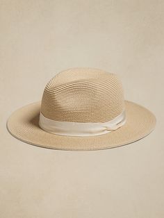 Packable Fedora | Banana Republic Factory Lightweight Fedora With Curved Brim For Travel, Wide Brim Fedora With Uv Protection For Travel, Travel Fedora With Upf 50+ And Flat Brim, Lightweight Curved Brim Fedora For Travel, Lightweight Fedora Sun Hat For Vacation, Lightweight Fedora Straw Hat For Travel, Curved Brim Panama Hat With Uv Protection For Travel, Travel Fedora Hat With Uv Protection, Summer Fedora Straw Hat For Outdoor Activities