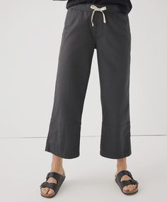 Women’s Daily Twill Crop Pant made with Organic Cotton | Pact Twill Skirt, Twill Pants, Crop Pants, Weekend Wear, Twill Fabric, Everyday Style, Straight Leg Pants, Cropped Pants, Bottoms Pants