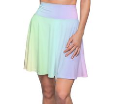 This cute springtime pastel women's skater skirt. Is perfect for a spring and summertime wardrobe.  This piece of ladies clothing would make a great gift for a special person. This pastel skirt is even great as a little party skirt to have around. 🌏made in the: U.S.  ✔print provider: MWW On Demand 💖colored line design work done by Blackroses of Blackroses World Etsy shop,the skater skirts can take anywhere from a day to a month to design. .: 95% Polyester 5% Spandex .: Versatile fit .: Printed on the care label in black color .: White thread color 📋 This skirt some in Xs-2X, if you need specific measurements please feel to contact me at my Etsy. Just a lot of numbers to put here. I can tell you the waist width and length. 💥care instructions: Line dry; Hand wash Fitted A-line Tennis Skirt For Spring, Casual A-line Tennis Skirt For Summer, Cute Spring Pleated Tennis Skirt, Cute Spring Mini Tennis Skirt, Cute Pleated Tennis Skirt For Spring, Cute Mini Tennis Skirt For Spring, Cute Mini Tennis Skirt For Summer, Cute Fitted Tennis Skirt For Summer, Summer Pleated Flared Tennis Skirt