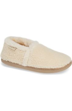 Minnetonka Dina Slipper (Women) | Nordstrom Comfortable Soft Slip-on Slippers, Comfy Cushioned Slip-on Slippers, Indoor Slip-on Slippers With Textured Sole, Cozy Slippers With Cushioned Footbed And Round Toe, Cozy Synthetic Slippers With Round Toe, Comfortable Textured Footbed Slippers For Winter, Cream Round Toe Indoor Slippers, Beige Synthetic Indoor Slippers, Cozy Synthetic Slippers With Textured Footbed