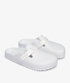 The BOSTON EVA  product from the brand   Birkenstock from the  FA2023  season, has arrived || is now available at . White Birkenstock Boston, White Birkenstock, Birkenstock Arizona Eva, White Birkenstocks, Arizona Eva, Birkenstock Women, Birkenstock Boston, Birkenstock Arizona, Birkenstock