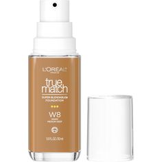 Tomorrow Buy L'Oreal Paris True Match Super-Blendable Foundation, W8 Warm Medium Deep, 1 fl oz at Walmart.com Loreal Paris True Match, True Match Foundation, Spf Makeup, Medium Coverage Foundation, Foundation With Spf, Skin Undertones, Gloss Labial, Glow Foundation, Too Faced Foundation