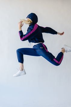 We couldn’t keep something this good to ourselves. These jogger style windbreaker pants our exclusive to us + come in inclusive sizing. They have a thick + flexible waistband with pink stripe down the sides of the legs. Pair with The Dua Windbreaker to make it a set. Details Model is wearing a small self/lining: 100% cotton Fabric Care Guide Here Sizing & Fit Measurements are approximate and taken while laying flat across the front. Not doubled. x-small: waist = 12"; length = 38"; inseam = 27" s Sporty Streetwear Joggers With Elastic Cuffs, Sporty Spring Activewear With Side Stripes, Pink Parachute Pants With Elastic Waistband For Streetwear, Pink Stretch Trendy Joggers, Stretch Joggers With Side Stripes For Jogging, Sporty Spring Tracksuit With Stretch, Sporty Stretch Tracksuit For Spring, Trendy Stretch Pink Joggers, Trendy Pink Stretch Joggers