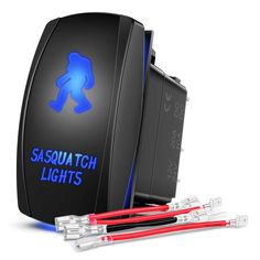 the sasquatch lights are designed to look like an electronic device