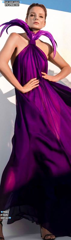 Eniko Mihalik, Opera Gloves, Elegant Lady, All Things Purple