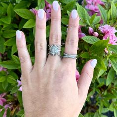 Vintage La Rose Atomic Starburst Ring Sterling Silver Pave Diamonds Size 7 Starburst Ring, Criss Cross Ring, Atomic Starburst, La Rose, Rose Jewelry, Cross Ring, Pave Ring, Diamond Sizes, Pave Diamonds