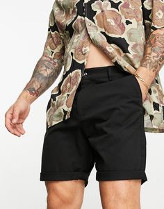 Shorts by ASOS DESIGN Add-to-bag material Regular rise Belt loops Functional pockets Slim fit Slim Chinos, Slim Fit Chinos, Maternity Shops, Brunch Outfit, Maxi Dress Trend, Plus Size Pregnancy, Skirted Swimwear, Chino Shorts, Blazer Dress