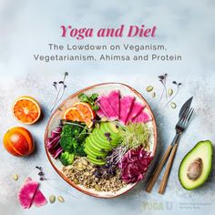 Does your diet sync with your yoga practice?

Is it necessary to switch to a vegetarian or vegan diet in order to practice yoga’s first yama of non-harming (ahimsa)?

How much protein do we really need, and can a vegan or vegetarian diet supply those needs?

This article explores these and other questions about a yoga diet. 



#yogadiet #yogi #meditation #veganfood #namaste #nutrition #yogagirl #plantbased #yogalife #yogalove #healthyeating #meditate Yogi Diet, Yoga Health Benefits, Yoga Education, Yoga Diet, Gentle Yoga, Practice Yoga, Protein Diets, Animal Protein, Protein Supplements