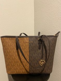 Michael Kors Large Tote Handbag New Two Handles. Bag is new never used!!Bag is authentic!!! I purchased my self but then did not care for the color. Please ask any questions prior to purchase. Michael Kors Eva Large Tote, Large Handbags Tote, My Self, Tote Handbag, Large Tote, Tote Handbags, Bags Handbags, Shoe Accessories, Handles