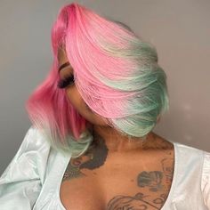 Dyed Hair Inspiration, Dyed Natural Hair, Pretty Hair Color, Human Virgin Hair, Dope Hairstyles, Hair Laid, Front Lace Wigs Human Hair, Baddie Hairstyles, Hair Inspo Color