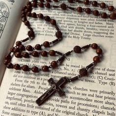 Old vintage Catholic Rosary beads, handmade, sourced from Vienna.  📿Chunky wooden beads, hand carved decorative consecutive beads.  📿Silver coloured metal crucifix with black inlay.  As this rosary is antique/vintage, the beads and metal will show signs of age, such as rust and discolouration. I have chosen not to clean or polish the rosaries, as I feel the aging adds to the aesthetic. Free UK postage for orders over £20. Any questions, drop me a message ❤️🔥 Rosary Aesthetic, Rosary Beads Catholic, Catholic Rosary, Rosary Catholic, Beads Handmade, Rosary Beads, Prayer Beads, Old Vintage, Wooden Beads