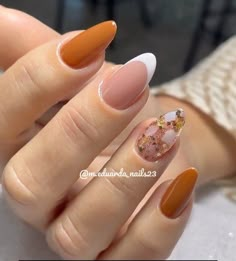 Uñas Ideas, 3d Nail Art Designs, Fall Gel Nails, Nail Design Inspiration, Almond Nail, Toe Nail Designs, Nails Desing, Uñas Acrilicas, Opi Nails