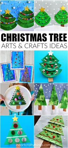 christmas tree arts and crafts for kids