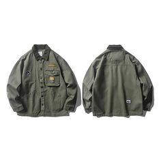 Japanese tooling style Three-dimensional pocket Coach jacket Label decoration Fleece collar stitching 95% cotton Size Chart Measurements are in inches unless otherwise noted. SIZE HEIGHT (ft) WEIGHT (lbs) S 5'3" - 5'7" 99 - 121 M 5'5" - 5'9" 121 - 143 L 5'7" - 5'11" 132 - 165 XL 5'9" - 6'1" 154 - 187 XXL 6'1"+ MAX. 220 SIZE LENGTH SHOULDER CHEST SLEEVE LENGTH M 29.1 21.1 45.7 23.3 L 29.9 21.7 47.2 23.6 XL 30.7 22.2 48.8 24.2 XXL 31.5 22.8 50.4 24.8 Military Style Utility Jacket With Pockets, Military Style Long Sleeve Utility Jacket With Pockets, Techwear Fleece Jacket With Pockets For Streetwear, Techwear Style Fleece Jacket With Pockets For Streetwear, Long Sleeve Military Utility Jacket With Pockets, Streetwear Fleece Jacket With Pockets, Streetwear Long Sleeve Fleece Jacket With Pockets, Long Sleeve Fleece Jacket With Pockets For Streetwear, Long Sleeve Utility Jacket With Pockets For Streetwear