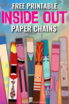 the free printable inside out paper chains