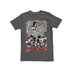 Michigan Wolverines Add a festival feel to any wardrobe with this Disney Men's Mickey Classic Halloween Minnie Mouse A Skeleton of Screams Tee. Disney© FEATURES Crewneck Short sleeveFABRIC & CARE Cotton Machine wash Imported Size: XXL. Color: Charcoal. Gender: male. Age Group: adult. Halloween Minnie Mouse, Classic Halloween, Disney Men, A Skeleton, Michigan Wolverines, Disney Outfits, Disney Trips, Disney Mickey Mouse, Disney Mickey