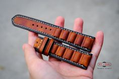 "Custom Leather Watch Band, Leather Watch Strap, Apple Watch Band, iWatch Band 38mm 40mm 42mm 44mm, Watch Strap 16mm 18mm 20mm 22mm 24mm Our watch bands are handmade from 100% genuine premium leather by Vietnamese Craftsmen. Our leather ages naturally over time to acquire a beautiful patina. Just slide the leather band into your Apple Watch slots and you are done! H O W ∙ T O ∙ O R D E R ✔ Step 1: Choose the band color ✔ Step 2: Choose your Watch size and Form order ✔ Step 3: In Personalization Box: Note your favourite buckle color and stitches color (if you leave this box blank, we will process with random color) C O M P A T I B L E ∙ W I T H ✔ All Apple Watch series: Series 1 - 2 - 3 - 4 - 5 - 6 - SE ✔ Apple Watch 38mm, 40mm, 42mm, 44mm ✔ Other Classic Watch 16mm 18mm, 20mm, 22mm, 24mm M Leathercraft Projects, Handmade Watch Strap, Best Boyfriend Gifts, Leather Watch Band, Apple Watch 38mm, Veg Tan Leather, Leather Watch Strap, Classic Watches, Leather Conditioner