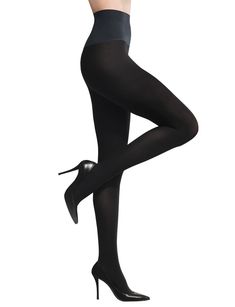 Product Description Have luxurious legs in our ultimate opaque matte tights. For an all-day sleek look, our women's tights feature our raw-cut waistband that doesn't dig or bind. Loved by stylists and fashion editors, they're the perfect finish to elevate any outfit. Luxury microfiber blend (90% Nylon/10% Elastane) Patented dig-free raw-cut microfiber waistband (72% Nylon/28% Elastane) Fit-tested by real women Perfectly matte Cotton lined gusset Ultra-soft Smoothing properties If between sizes, Women Socks Fashion, Women's Tights, Opaque Tights, Layering Tanks, Tights Outfit, Womens Tights, Hottest Fashion Trends, Fashion Socks, Black Tights