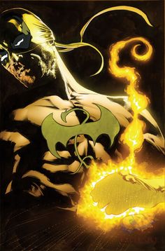 the cover to iron fist comic book