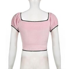 Please refer to our sizing chart for a guideline when choosing a size. 5 business days order processing time. 90% polyester 10% spandex Cute Fitted Tops With Square Neck, Cute Fitted Top With Square Neck, Cute Fitted Square Neck Top, Fitted Puff Sleeve Top In Solid Color, Fitted Solid Color Puff Sleeve Top, Cute Fitted Puff Sleeve Tops, Cotton Puff Sleeve Top With Bow, Elegant Fitted Cotton Puff Sleeve Top, Trendy Fitted Pink Puff Sleeve Top