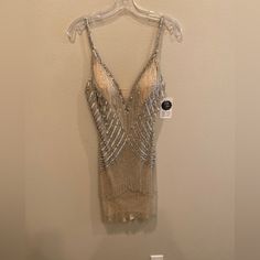 Nwt Intrigue Homecoming Dress. Size 4. Never Worn. No Rips, Tears, Or Flaws. Non-Smoking Home. Circus Dress, Sequin Dress Short, Coco Dress, Badgley Mischka Dress, Red Bodycon, Knit Shift Dress, Balloon Sleeve Dress, Mini Tank Dress, Racerback Dress