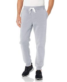 PRICES MAY VARY. 100% Polyester Imported Pull On closure Machine Wash STYLE - This is a relaxed basic fit leg fit Jogger pants. There are extra big pockets available each side of legs. It is inspired by cargo pants. MADE FOR COMFORT - Our fleece sweatpants for men feature a waistband with enclosed elastic, a draw cord, and side pockets for easy storage of all your essentials. EXCEPTIONALLY SOFT & RELIABLE DESIGN - Our fleece sweatpants are made of a polyester that stays comfortable over time, wh Khaki Joggers, Sweatpants For Men, Mens Jogger Pants, Basic Fit, Big Pockets, Fitted Joggers, Basic Fits, Navy Fabric, Fleece Sweatpants