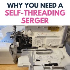 Before purchasing my Juki MO-3000QVP, I researched all of the air-threading sergers and compiled this list of the best self-threading sergers.