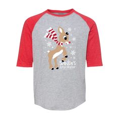 Rudolph Shirt, Reindeer Shirt, Reindeer Sweater, Kids Only, Santa's Little Helper, Winter Shirts, Rudolph The Red, Red Nose, Swim Shirts