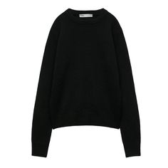 New With Tag. Never Been Worn. Retails For For $129 Plus Tax Sweater Made Of A Cashmere And Wool Blend. Round Neck And Long Sleeves. Ribbe D Trims. Outer Shell 60% Cashmere 40% Wool Which Contains At Least: Outer Shell 60% Certified Recycled Cashmere Knit Garments Have Elasticity, Which Is Why It Is Important To Wash Them At Low Temperatures On A Gentle Spin Cycle, Dry Them On A Flat Surface And Fold Them For Storage. This Will Prevent Them From Becoming Deformed And Will Reduce Energy Consumpti Classic Cropped Sweater For Fall Layering, Casual Cashmere Cropped Sweater For Layering, Casual Cropped Cashmere Sweater With Long Sleeves, Classic Solid Color Knit Top For Winter, Fine Knit Winter Sweatshirt, Classic Winter Knit Top, Casual Long Sleeve Cashmere Cropped Sweater, Classic Knit Top For Layering In Fall, Classic Cropped Sweater For Work