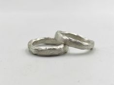 Organic silver band ring.  A thick irregular silver band that can be worn alone or two together also can be combined with others as a stacking ring. It is made of solid 925 silver with a rough finish. It is a simple ring suitable for your everyday casual outfit. It's so simple and yet so special and elegant! Αs each piece is individually handmade, slight variations in texture are possible. DESCRIPTIONS and MEASUREMENTS Material   : Sterling silver. Thickness 0,5 (cm) 0,20 (in") thinnest point to Edgy Jewelry, Hammered Ring, Stackable Bands, Simple Ring, Hammered Rings, Silver Band Ring, One Ring, Rings Simple, Stacking Ring