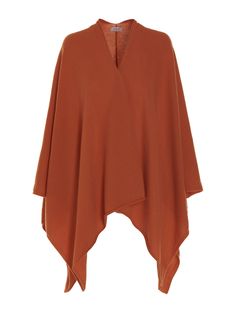 'Fromm' short cashmere shawl. Composition: 100% cashmere Sunset Orange, Cashmere Color, Cashmere Shawl, Yoko London, Wardrobe Edit, Pleats Please Issey Miyake, Handkerchief Hem, Knitwear Women, Dress Codes