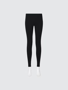 HEATTECH Ultra Warm Leggings | UNIQLO US Winter Sports Leggings Made Of Elastane, Functional Winter Stretch Leggings, Functional Stretch Winter Leggings, Functional High Stretch Winter Leggings, Functional Stretch Leggings For Winter, Winter High Stretch Functional Leggings, High Stretch Winter Leggings For Functional Use, Winter Sportswear Tight Leggings, Tight Winter Sportswear Leggings