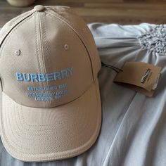 $390 New Nwt Burberry Horseferry Motif Baseball Cap Hat M Soft Fawn Size M Made In Italy Adjustable Clip Closure Embroidered Logo And Horseferry Motif Nwt See Pictures Designer Visor Hats For Spring, Luxury Beige Visor Baseball Cap, Luxury Beige Visor Hat, Designer Adjustable Visor Hat, Luxury Adjustable Baseball Cap With Short Brim, Designer Baseball Cap With Short Brim, Luxury Beige Baseball Cap With Curved Brim, Designer Baseball Cap With Adjustable Short Brim, Designer Adjustable Baseball Cap With Short Brim