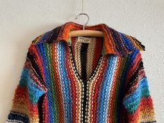 La Perugina Vintage Sweater Niki Line Striped Sweater Knitted Colorful Pullover Holidays Jumper Boho Hippie Style Measurements (lying flat): Length: 24"/ 61 cm Pit to pit: 17.5"/ 44.5 cm Sleeve(from the neck line): 28"/ 71 cm Please check measurements to insure a proper fit. Remember to allow yourself some extra room for movement. You can compare these with something from your closet that fits you well. Please convo me if you need additional measurements. Condition: Great Vintage Condition Mater Colorful Pullover, Boho Sweaters, Pull Vintage, Boho Hippie Style, Vintage Pullover, Vintage Pullovers, Boho Sweater, Vintage Sweater, Pullover Sweater Women