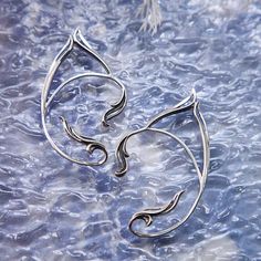 Ear Cuff Silver, Elf Ear, Fit People, Elf Ear Cuff, Faux Piercing, Fox Earrings, Elf Ears, Moda Punk, Fake Piercing