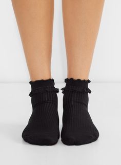 PETAL ANKLE SOCK 3-PACK - Lace ruffle cotton ankle socks Lace Ruffle Socks, Socks With Lace, Ruffle Socks, Ruffled Socks, Ankle Sock, Lace Ruffle, Zip Sweater, Ankle Socks, Crew Socks