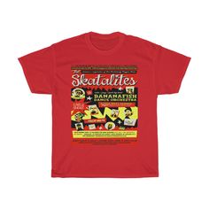 This is a Unisex, Gildan 5000 brand T-shirt. Vintage, retro Ska and Reggae music Tee featuring artwork of Jamaican Ska legends The Skatalites. This aesthetic tee would be an ideal gift for Reggae music fans, music lovers and band teachers, Rock steady, ska and dub music fans, and a great addition to music lovers band t-shirt collections. Share the BLM and equal rights message in a positive way. Beautiful Art Print Tee. Ideal casual, fashionable, streetwear for any occasion. This updated unisex e Dub Music, Rasta Clothes, Band Teacher, Music T Shirt, Band Tee Shirts, Rock Steady, Music Tees, Band T Shirts, Reggae Music